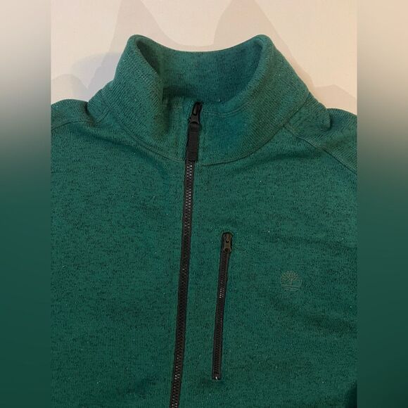 Timberland Quarter Zip Green - Picture 2 of 3